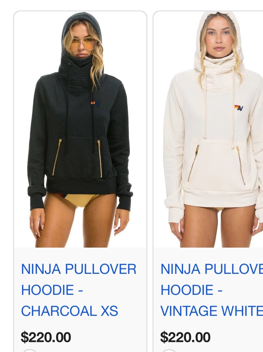 Aviator nation $400 set Charcoal Hoodie & Jogger Set with Rainbow Stripe - Picture 13 of 14